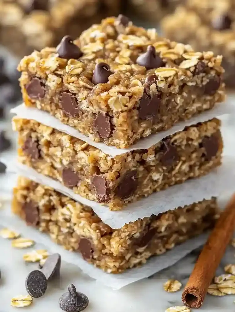 Easy Oatmeal Chocolate Chip Bars
