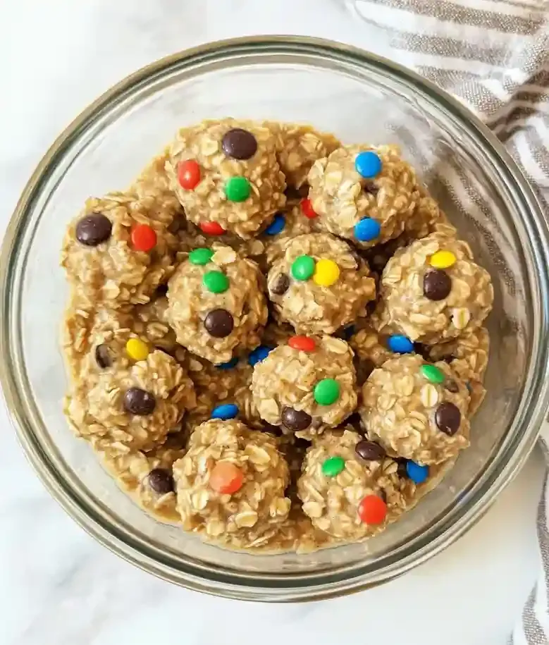 Easy Peanut Butter Oatmeal Balls