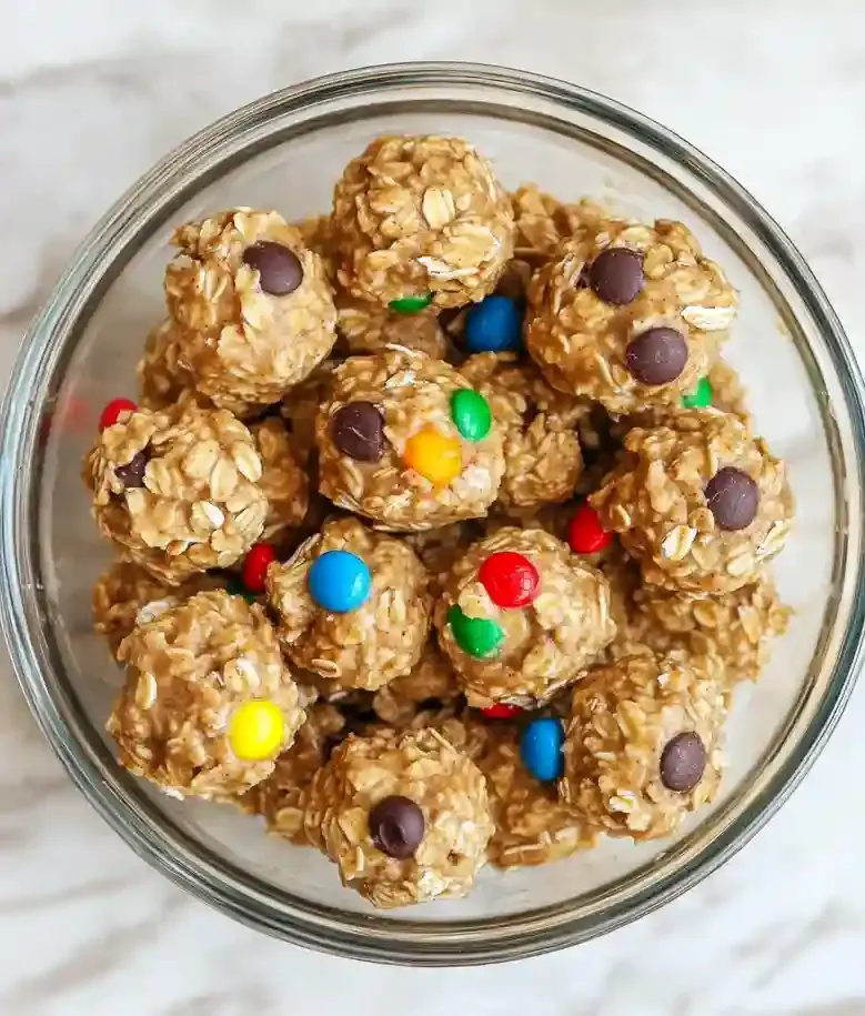 Easy Peanut Butter Oatmeal Balls