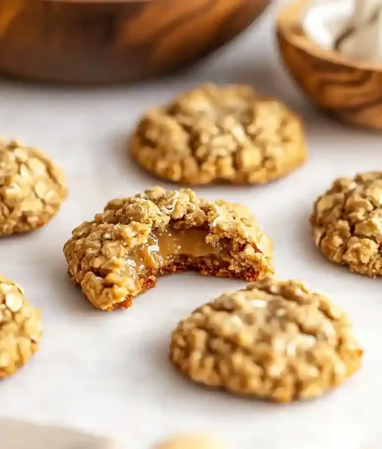 Easy Peanut Butter Oatmeal Cookies