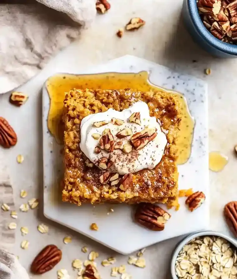 Easy Pumpkin Baked Oatmeal Recipe
