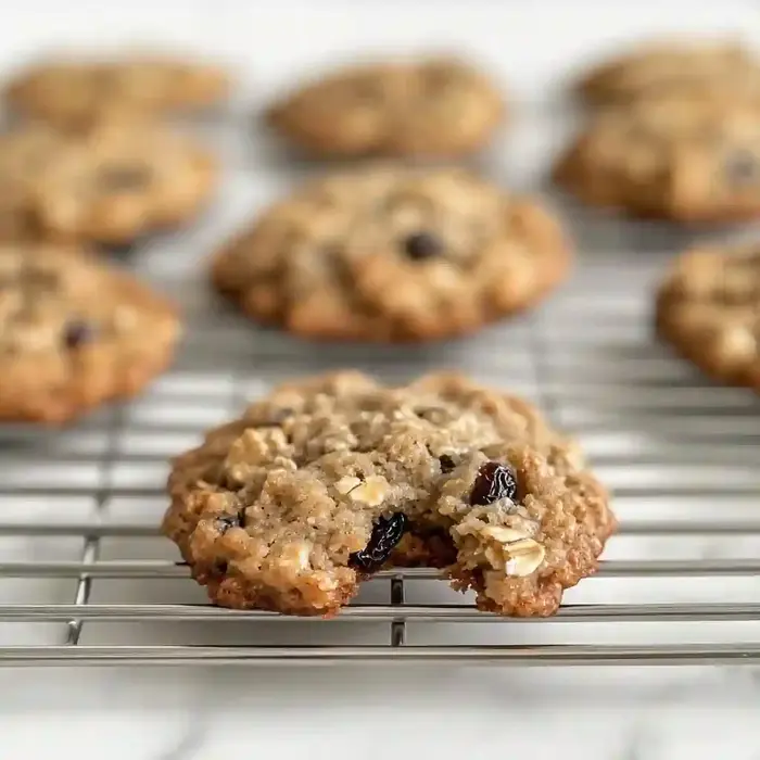Easy Quaker Oatmeal Raisin Cookies