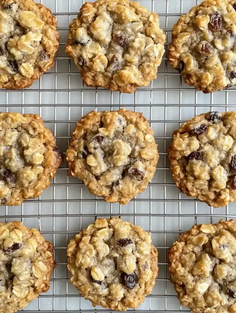 Easy Quaker Oatmeal Raisin Cookies