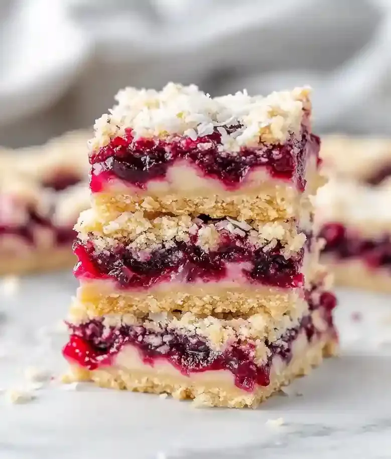Easy Red Tart Cherry Pie Bars