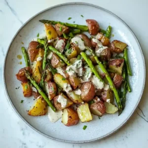 Easy Roasted Asparagus and Potatoes