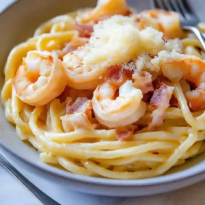 Easy Shrimp Carbonara Recipe