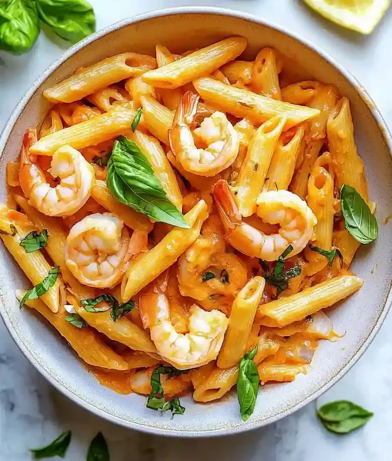 Easy Shrimp Penne alla Vodka