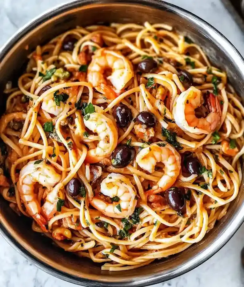 Easy Shrimp Puttanesca Recipe