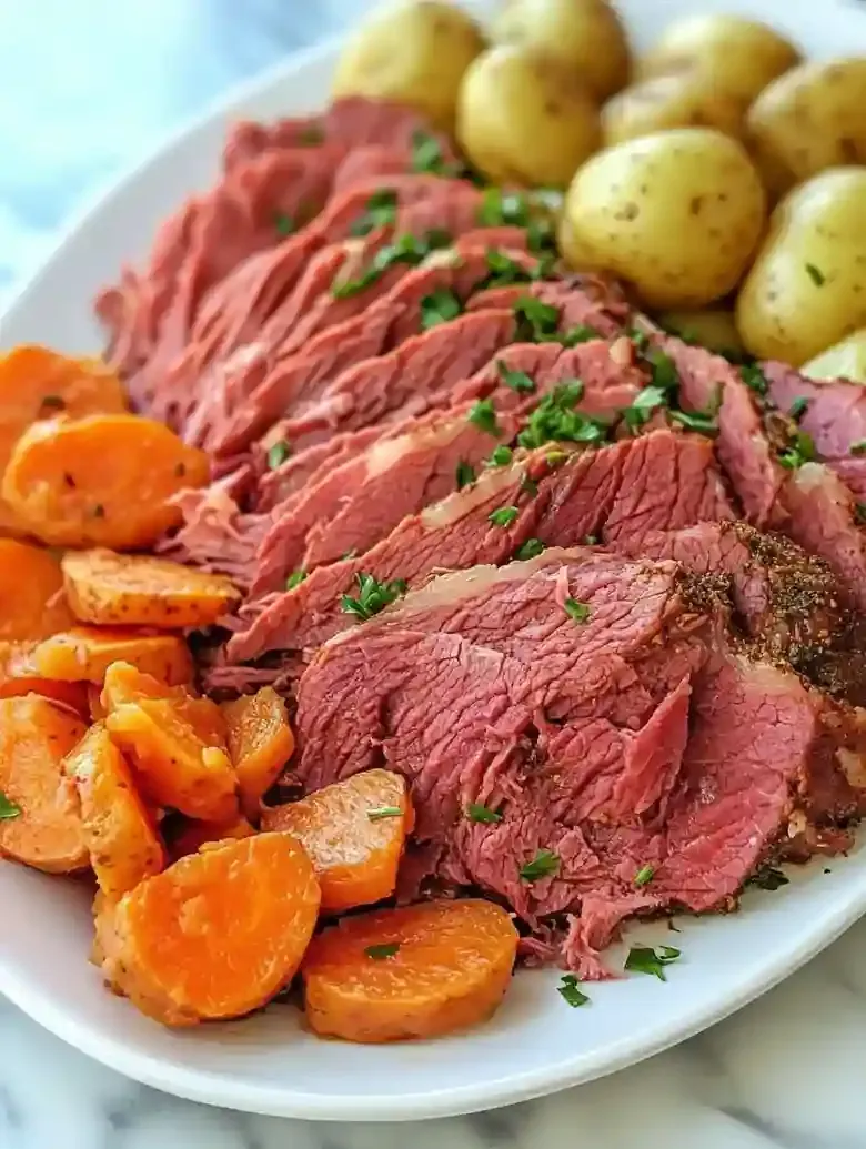 Easy Slow Cooker Corned Beef Recipe