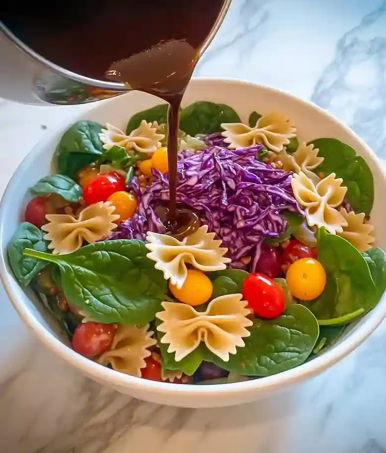 Easy Spinach Pasta Salad Recipe