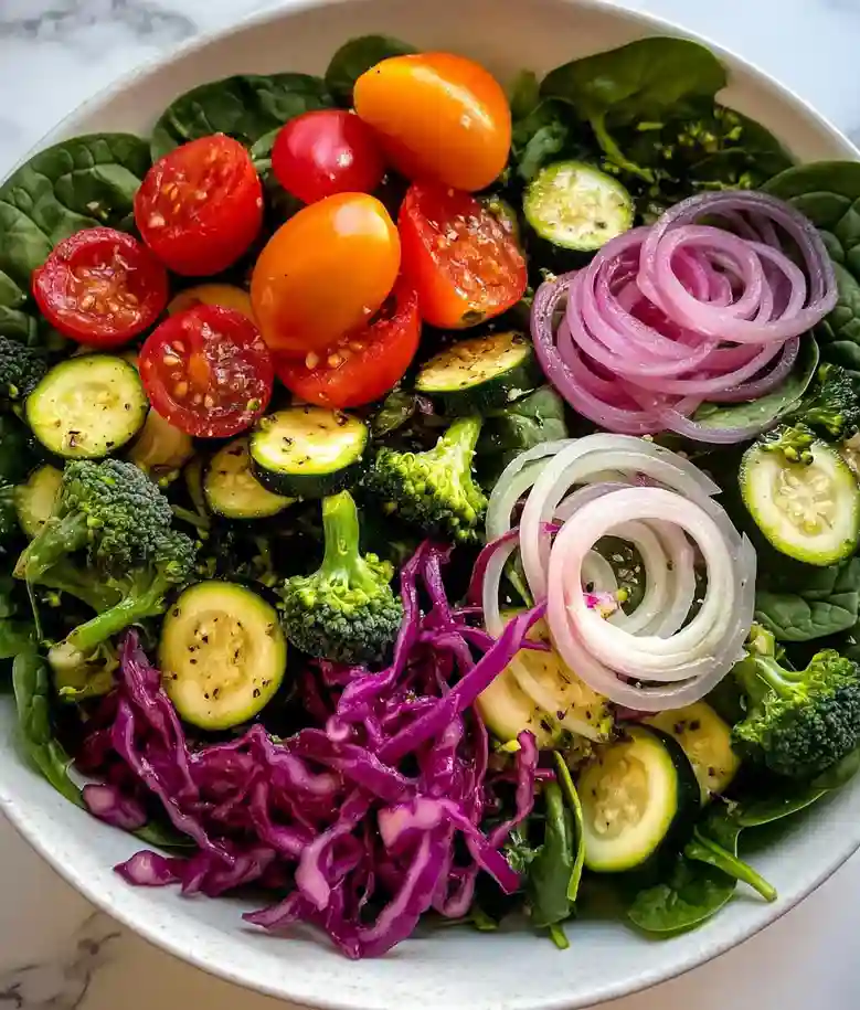Easy Spinach Pasta Salad Recipe