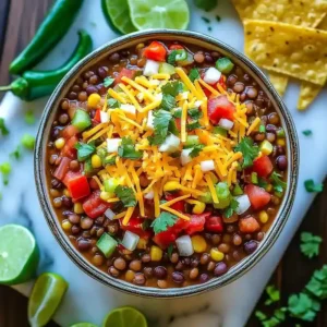 Easy Vegan Lentil Taco Chili