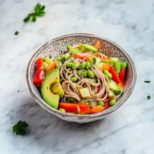 Easy Vegan Miso Noodle Salad