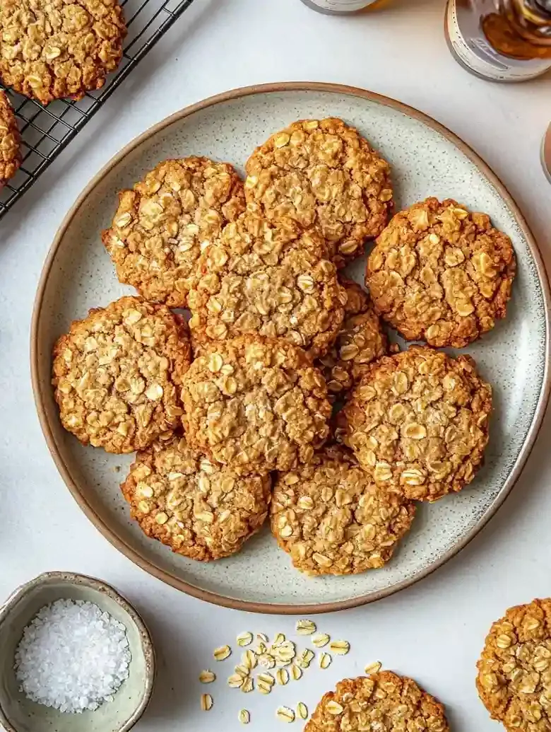 Easy Vegan Oatmeal Cookies Recipe