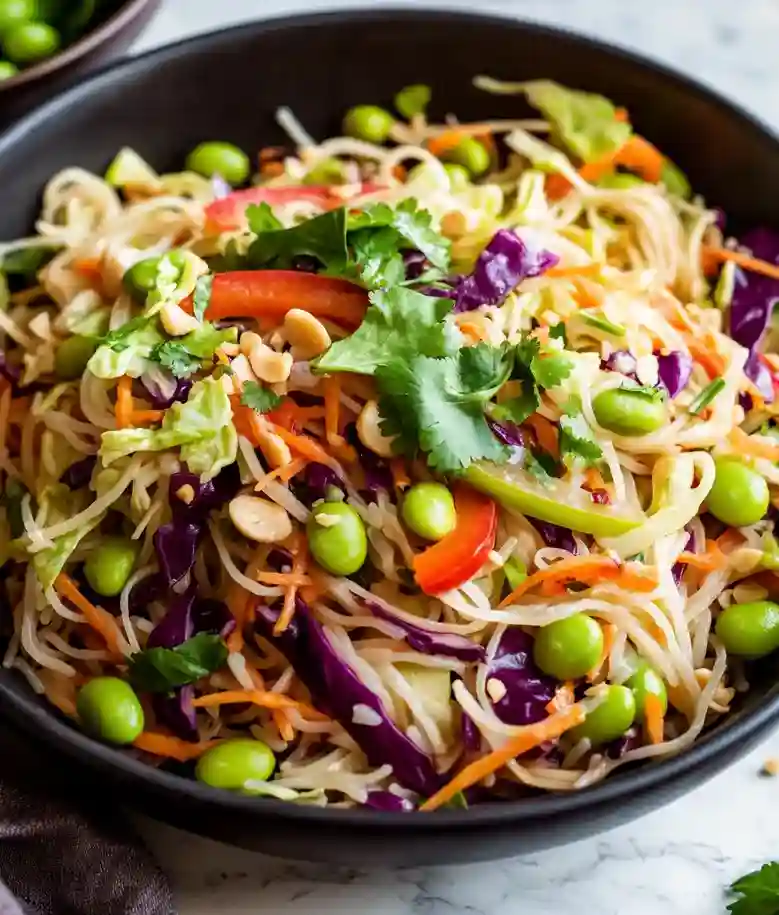 Easy Vegan Thai Noodle Salad Recipe
