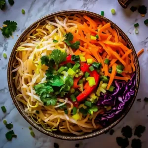 Easy Vegan Thai Noodle Salad Recipe