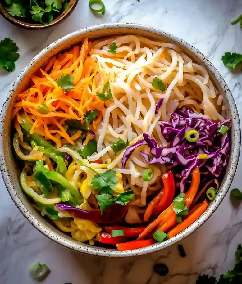 Easy Vegan Thai Noodle Salad Recipe