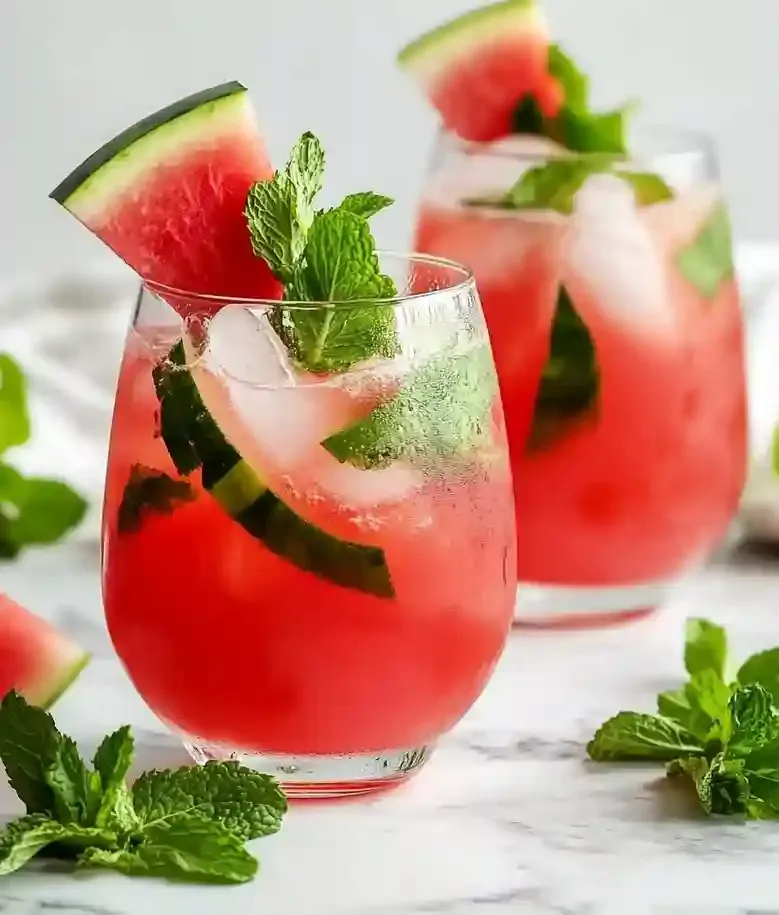 Easy Watermelon Mocktail Recipe