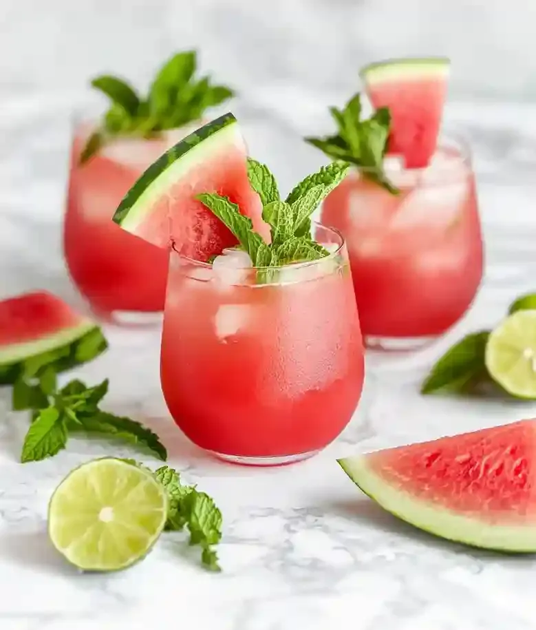 Easy Watermelon Mocktail Recipe