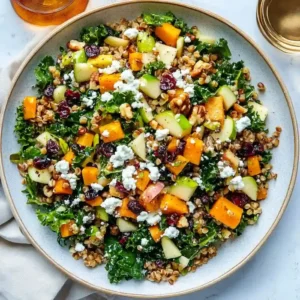 Fall Farro Salad With Butternut Squash