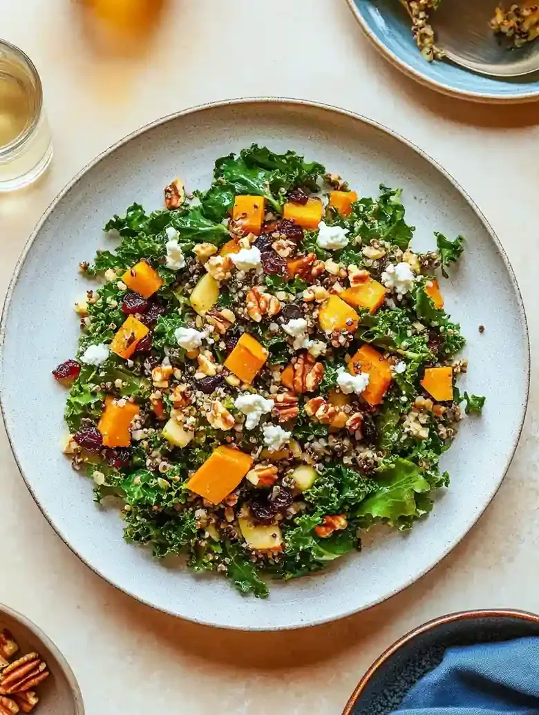 Fall Farro Salad With Butternut Squash