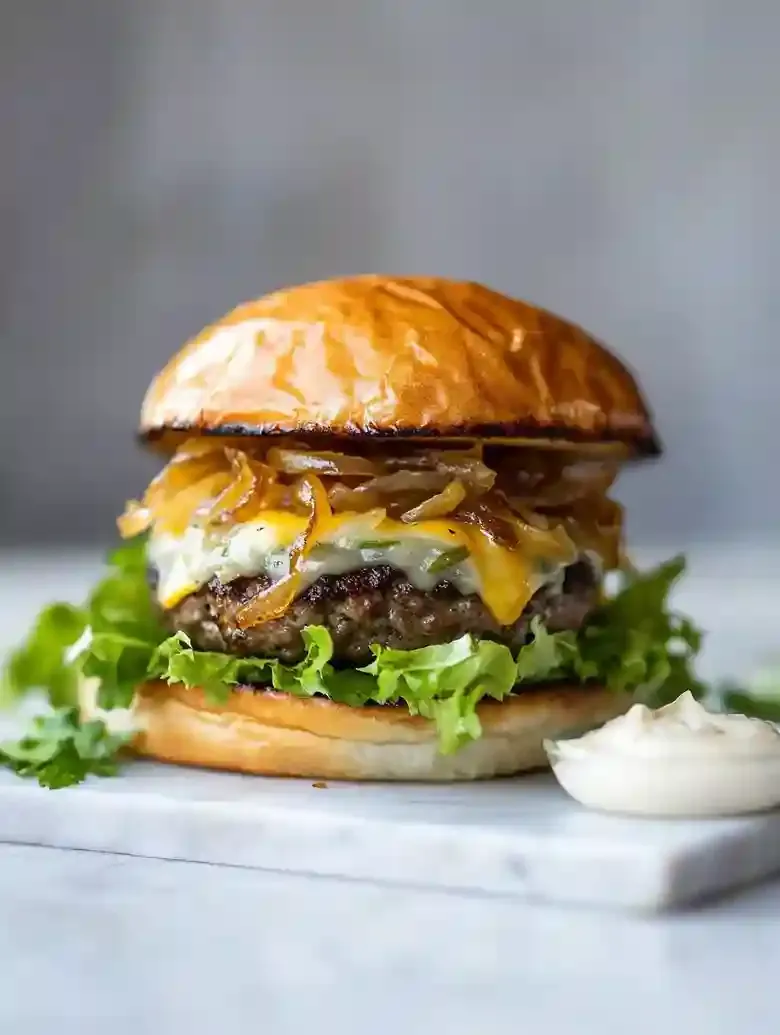 Flavorful Caramelized Onion Smash Burgers