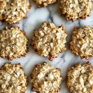 Flourless Coconut Oatmeal Cookies