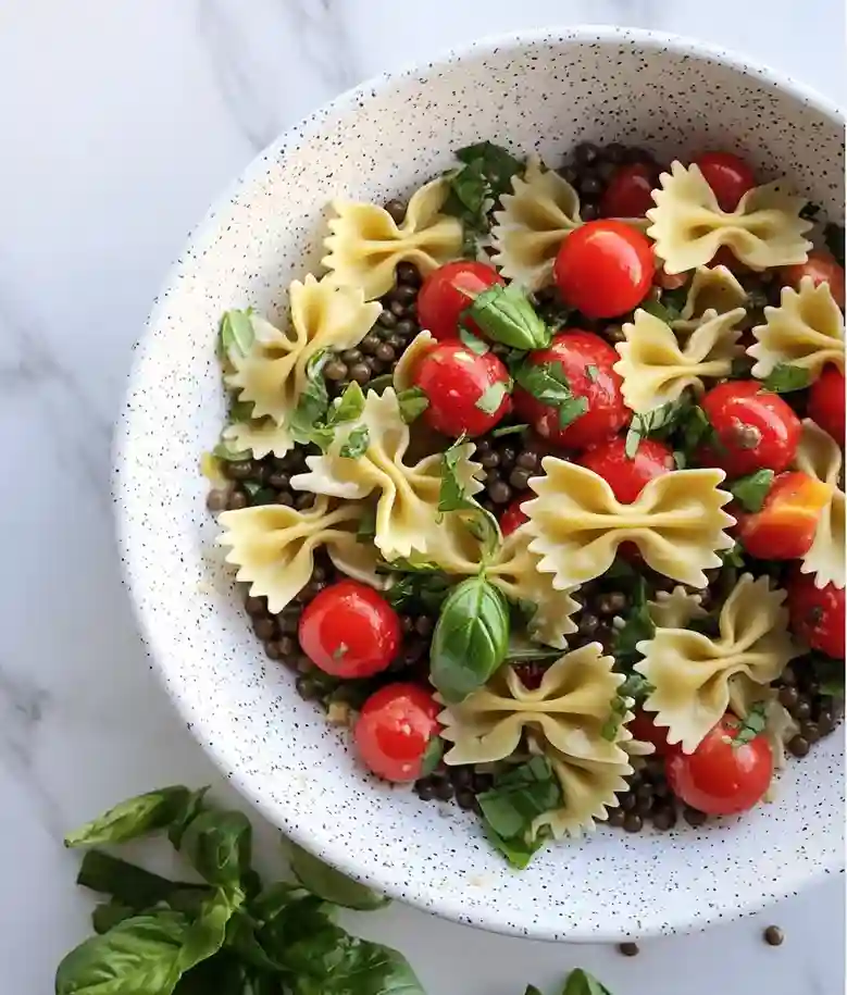 Fresh Bruschetta Pasta Salad Recipe