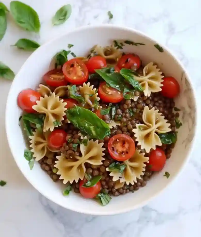 Fresh Bruschetta Pasta Salad Recipe