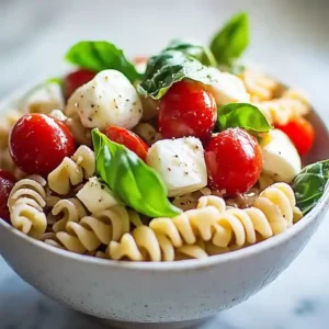 Fresh Caprese Pasta Salad Recipe