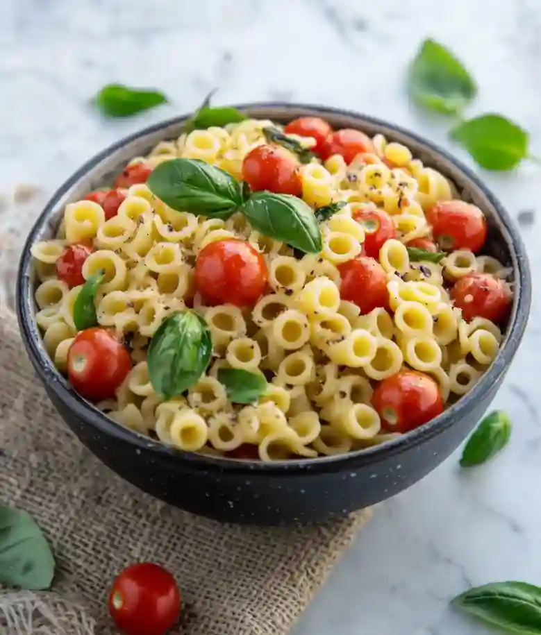 Fresh Lemon Capellini Salad Recipe