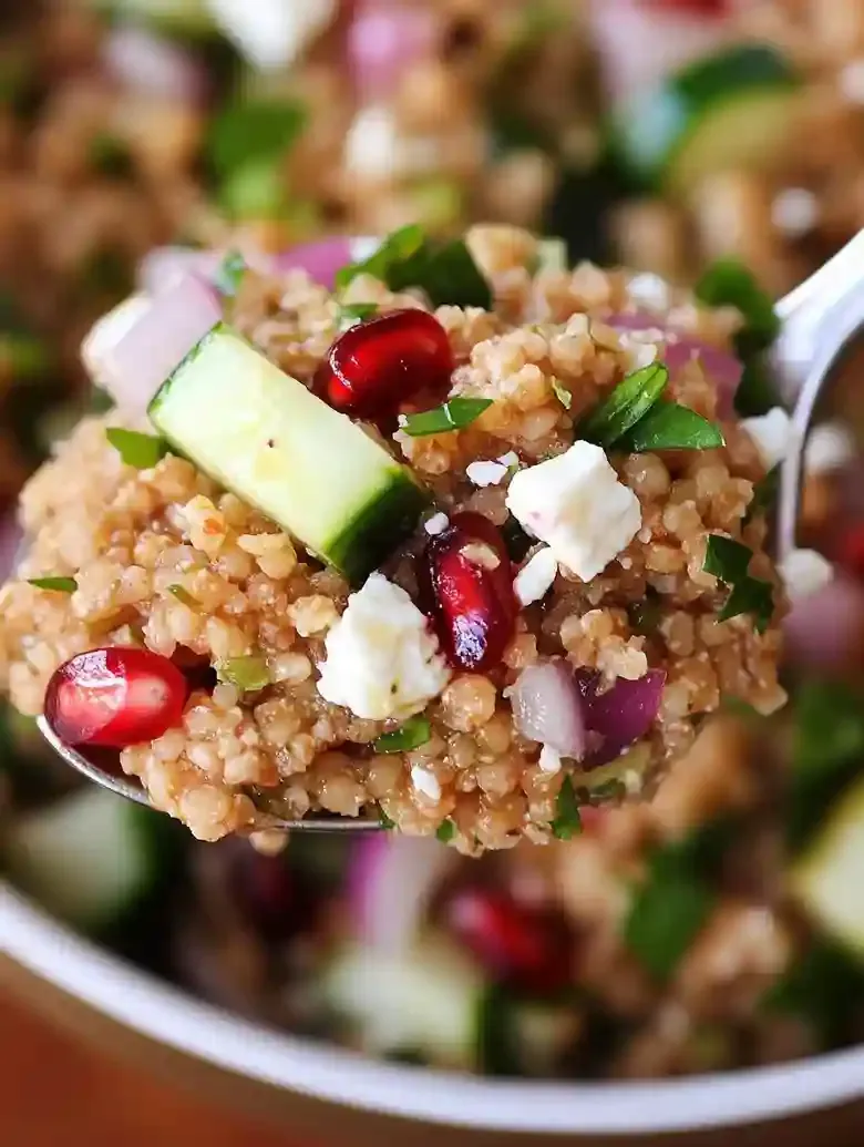 Fresh Mediterranean Bulgur Salad Recipe