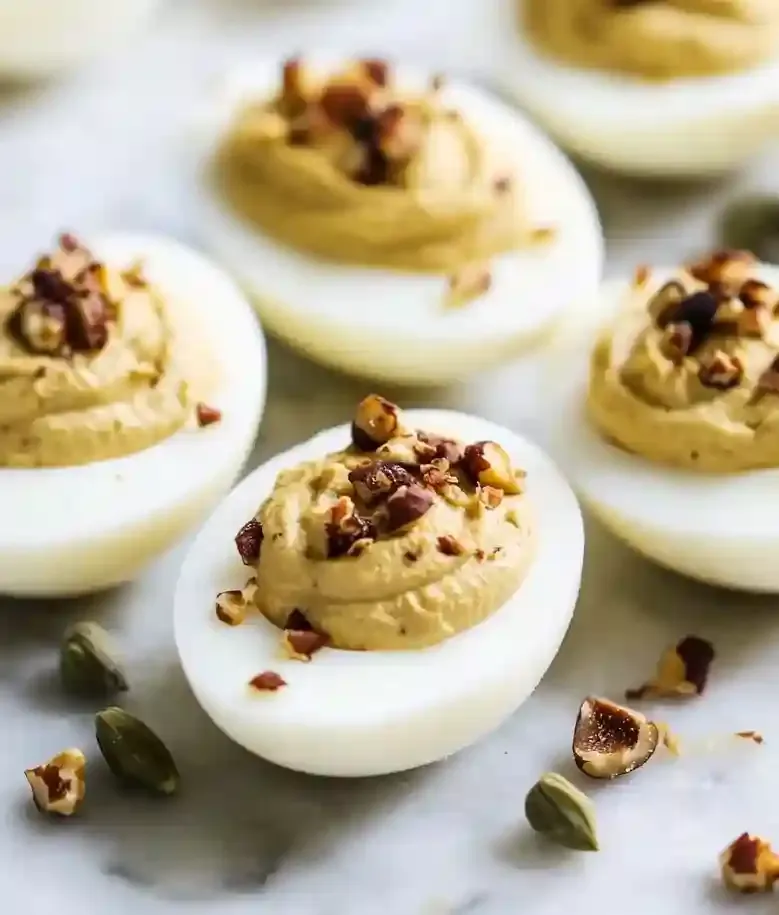 Gourmet Brown Butter Deviled Eggs