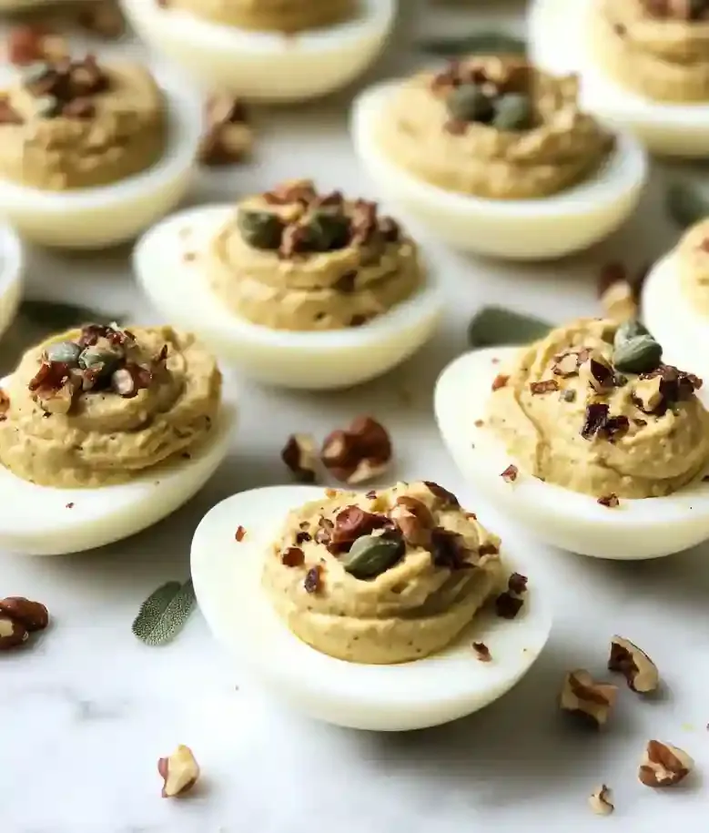 Gourmet Brown Butter Deviled Eggs