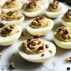 Gourmet Brown Butter Deviled Eggs