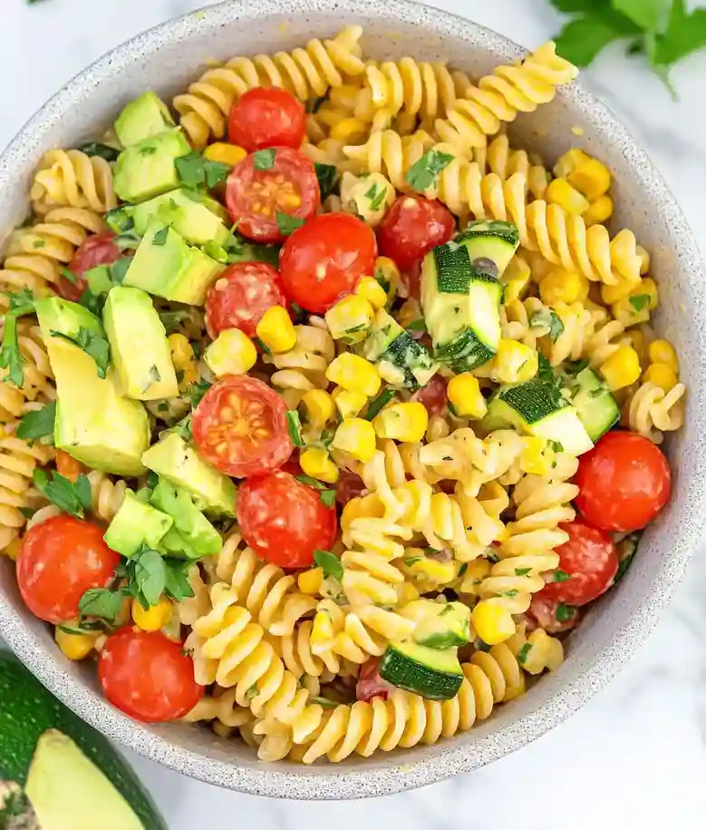 Grilled Corn Pasta Salad Recipe