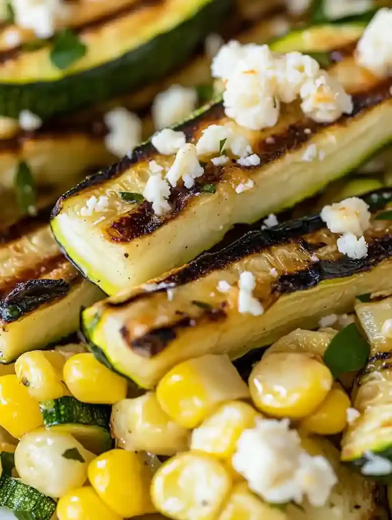 Grilled Corn Zucchini Salad Recipe