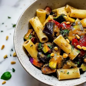 Harissa Roasted Vegetable Pasta Recipe