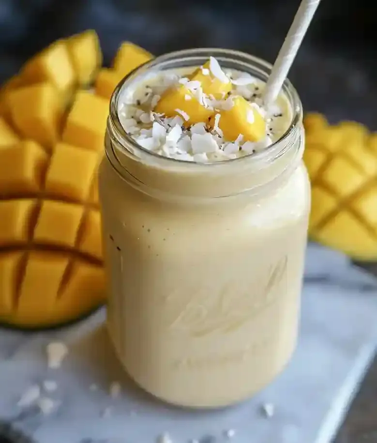 Healthy Mango Protein Smoothie Recipe
