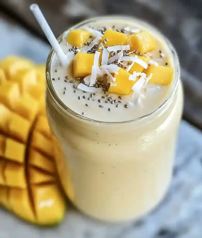 Healthy Mango Protein Smoothie Recipe
