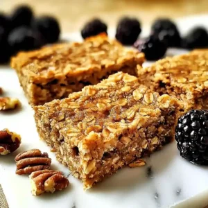 Healthy Maple Cinnamon Oatmeal Bars