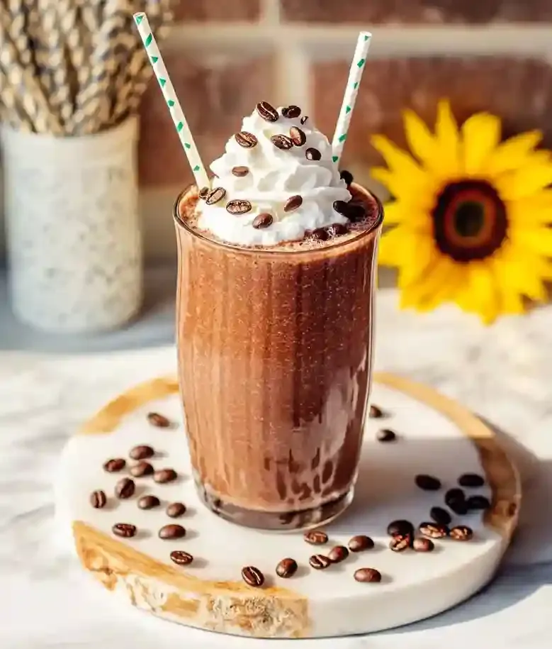 Healthy Mocha Coffee Smoothie