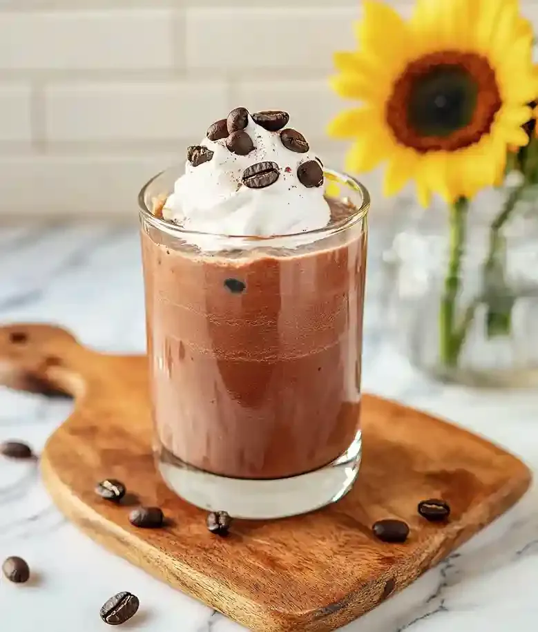 Healthy Mocha Coffee Smoothie