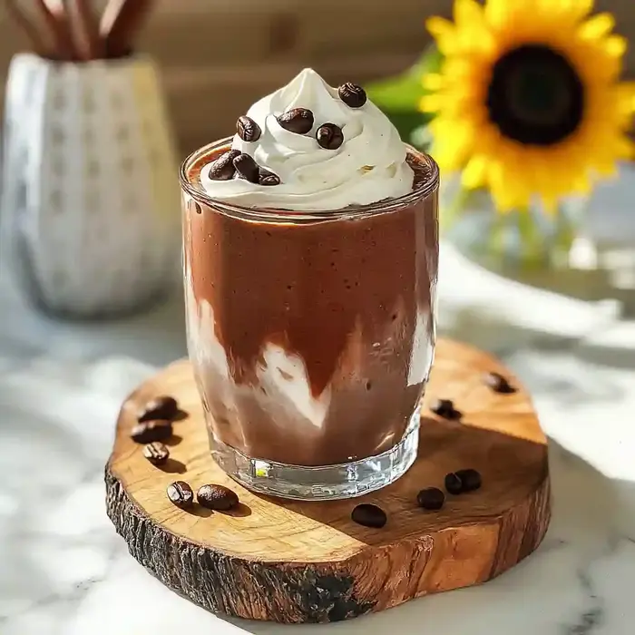 Healthy Mocha Coffee Smoothie