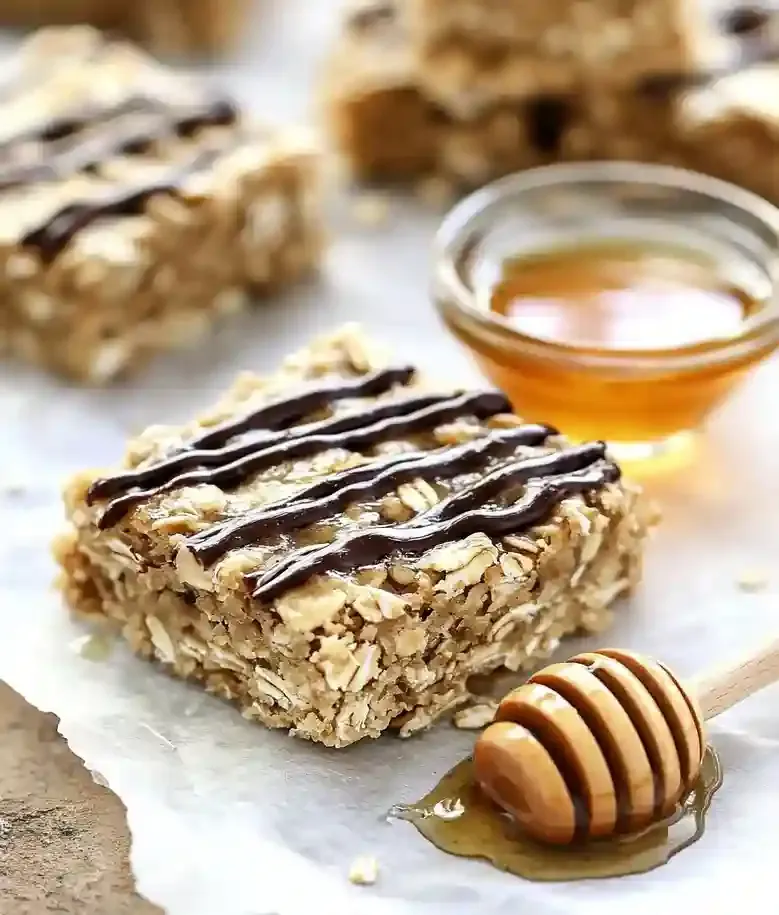 Healthy Peanut Butter Oatmeal Bars