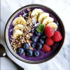 Healthy Protein Acai Bowl Recipe