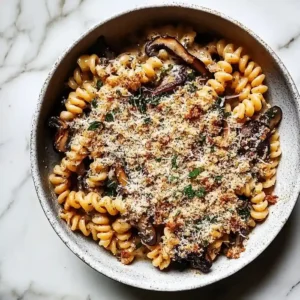 Herb Roasted Mushroom Pasta