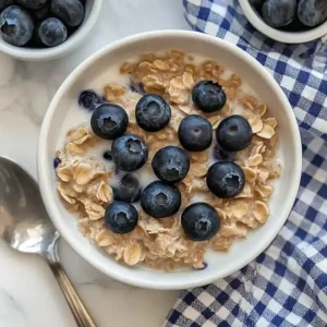 Homemade Blueberry Oatmeal Recipe