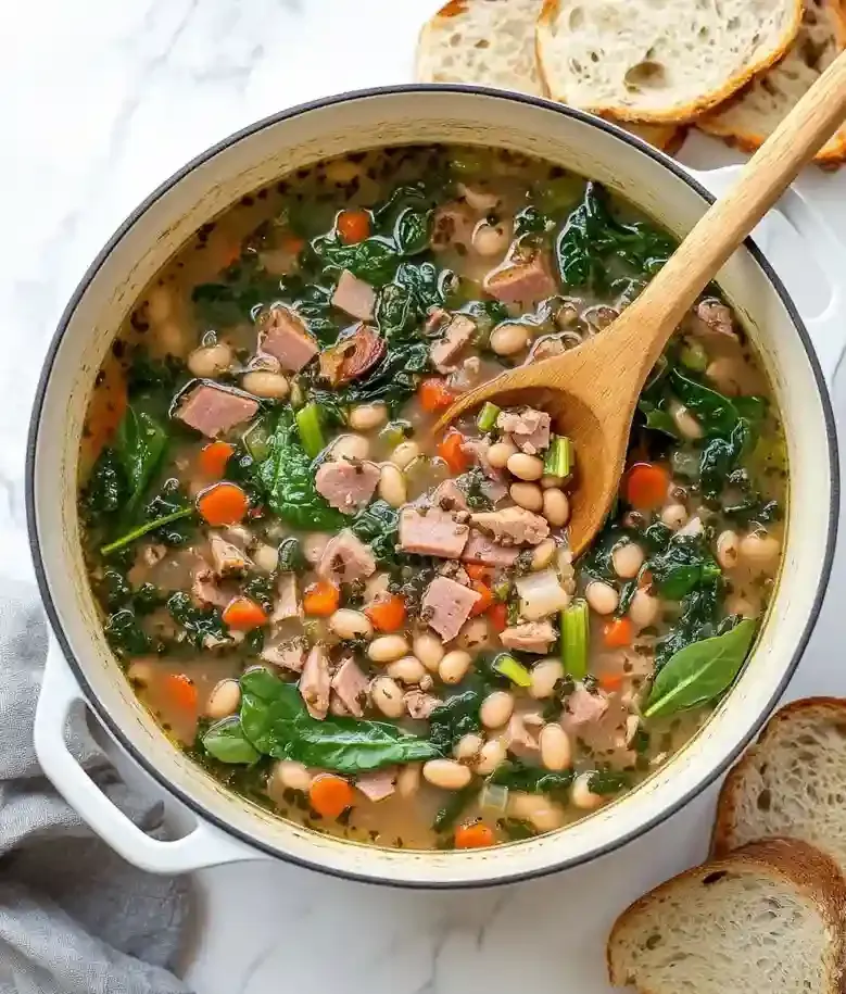Homemade Ham and Bean Soup