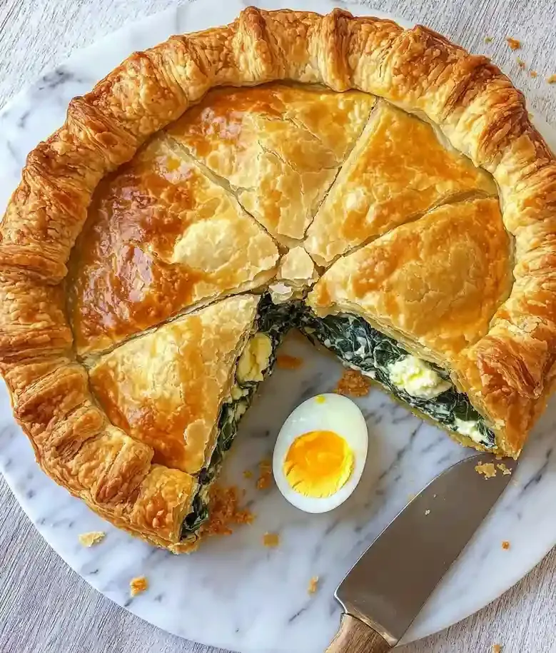 Italian Savory Easter Pie Recipe